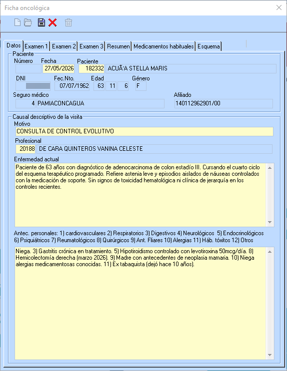 Ficha Onco Reg 1