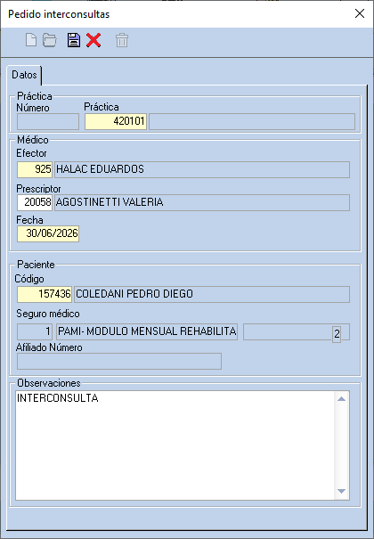 Interconsultas