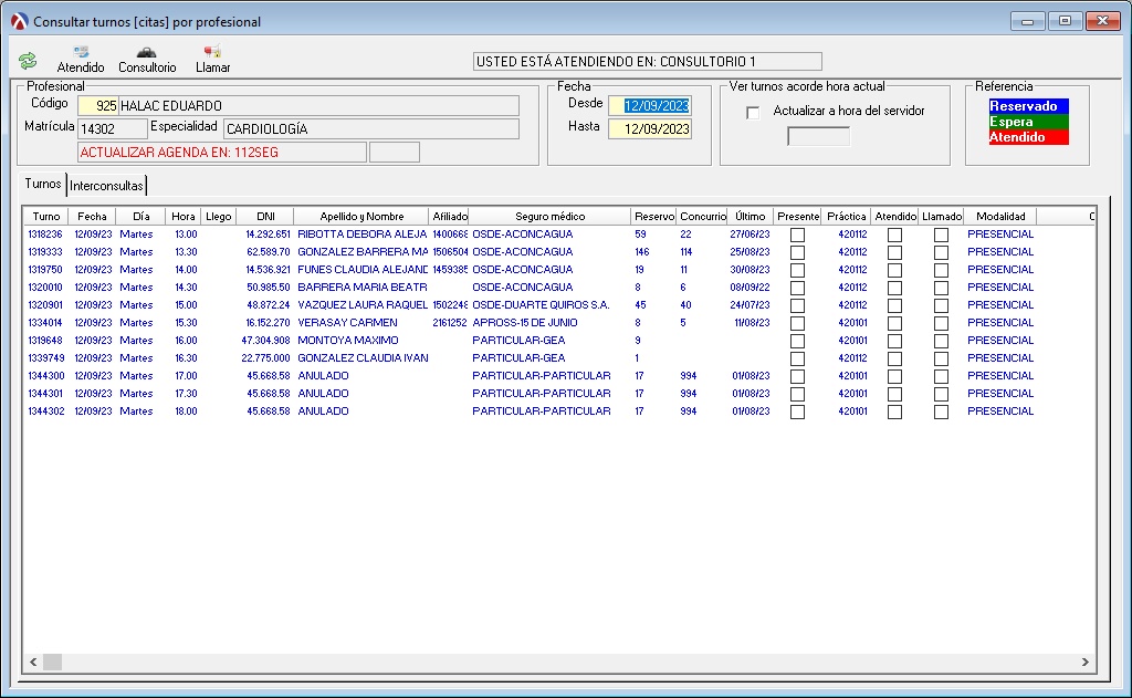 TurnosConsultaPorMedico